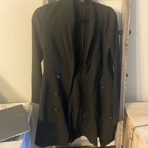 Long sleeve, longer length light weight blouse